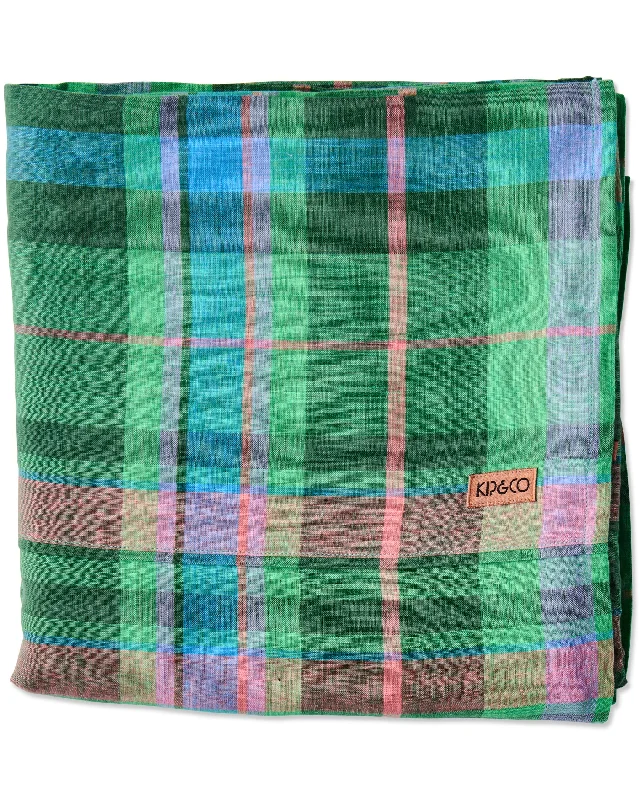 Rayon - Cotton Sheets for a Breathable and Soft BlendJewel Of The Nile Tartan Linen Flat Sheet Rayon - Cotton Sheets for a Breathable and Soft BlendJewel Of The Nile Tartan Linen Flat Sheet