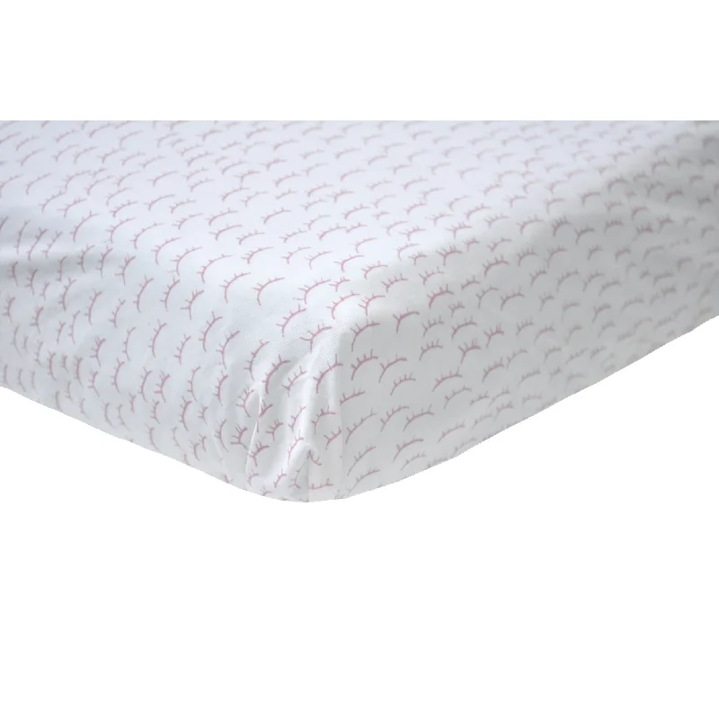 Hypoallergenic Silk Sheets for Sensitive SleepersBlabla Kids Crib Sheet Little Sleepy Pink Hypoallergenic Silk Sheets for Sensitive SleepersBlabla Kids Crib Sheet Little Sleepy Pink