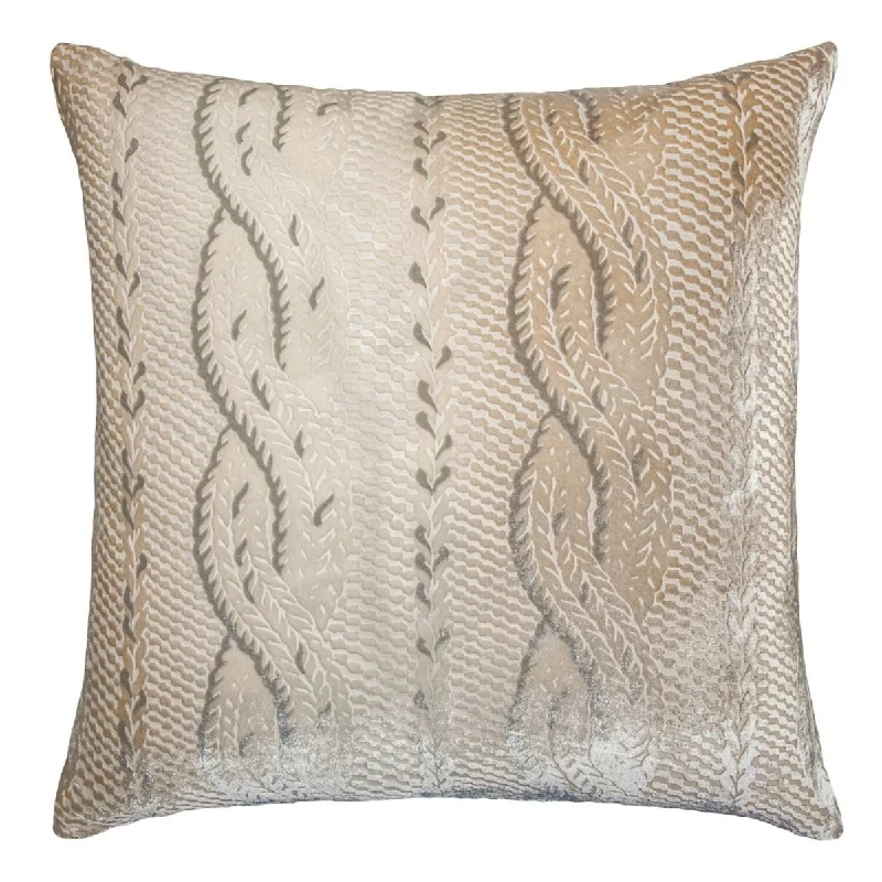 Lumbar Support Pillows for Car SeatsLatte Cable Knit Decorative Pillows by Kevin O'Brien Studio Lumbar Support Pillows for Car SeatsLatte Cable Knit Decorative Pillows by Kevin O'Brien Studio