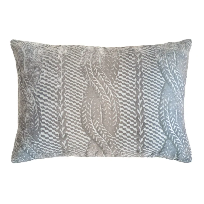 Down Alternative Pillows for Ethical ChoicesRobin's Egg Cable Knit Pillows by Kevin O'Brien Studio Down Alternative Pillows for Ethical ChoicesRobin's Egg Cable Knit Pillows by Kevin O'Brien Studio
