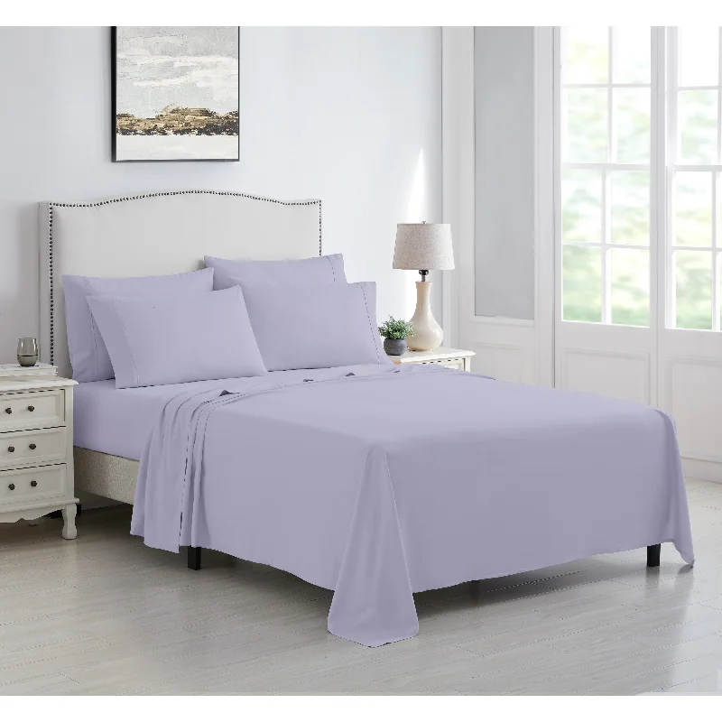 Moisture - Wicking Cotton Sheets for a Dry and Comfortable SleepKathy Ireland 6 Piece Brushed Microfiber Sheet Set Moisture - Wicking Cotton Sheets for a Dry and Comfortable SleepKathy Ireland 6 Piece Brushed Microfiber Sheet Set