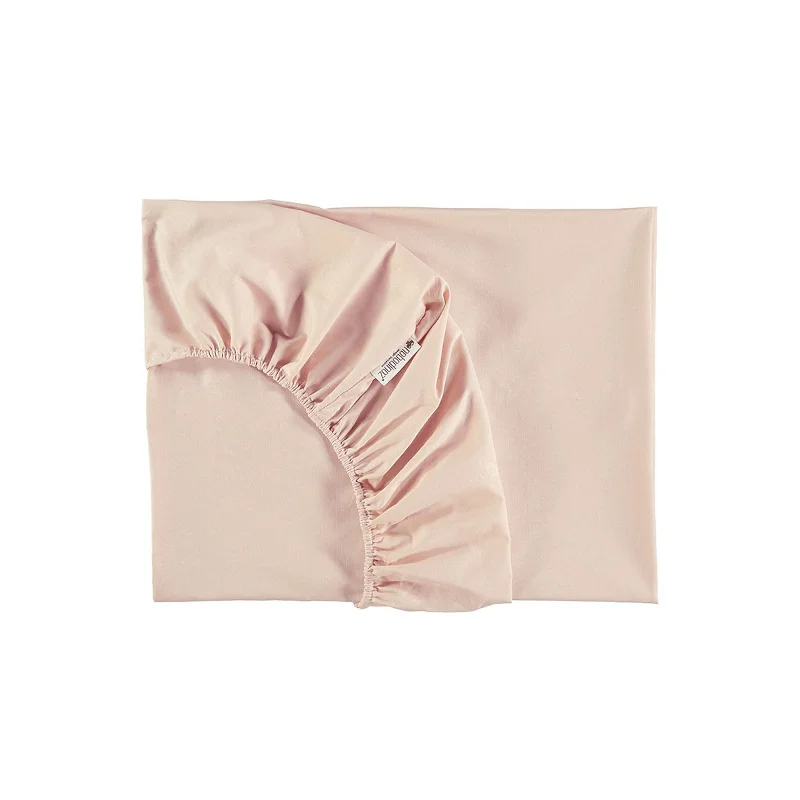 Jersey - Knit Sheets for a Comfortable and Casual Bednobodinoz Fitted Sheet Alhambra Bloom Pink Jersey - Knit Sheets for a Comfortable and Casual Bednobodinoz Fitted Sheet Alhambra Bloom Pink