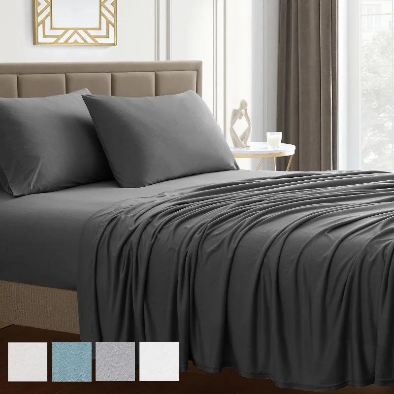 Jersey - Knit Sheets for a Comfortable and Casual BedSweet Home Collection Jersey Knit Sheet Jersey - Knit Sheets for a Comfortable and Casual BedSweet Home Collection Jersey Knit Sheet