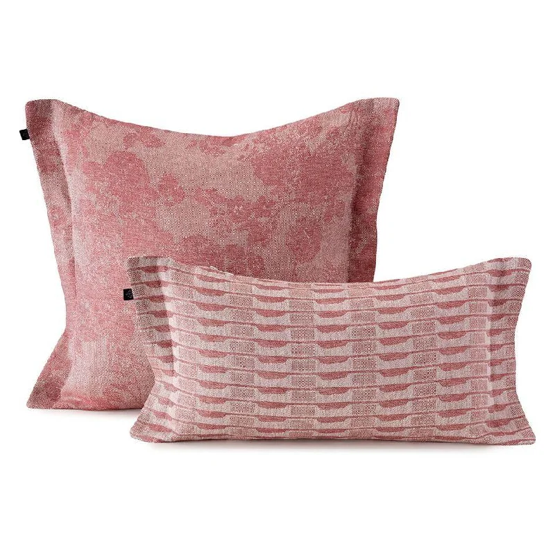 Back Support Pillows for Office ChairsCasual Pink Pillow Covers by Le Jacquard Français Back Support Pillows for Office ChairsCasual Pink Pillow Covers by Le Jacquard Français