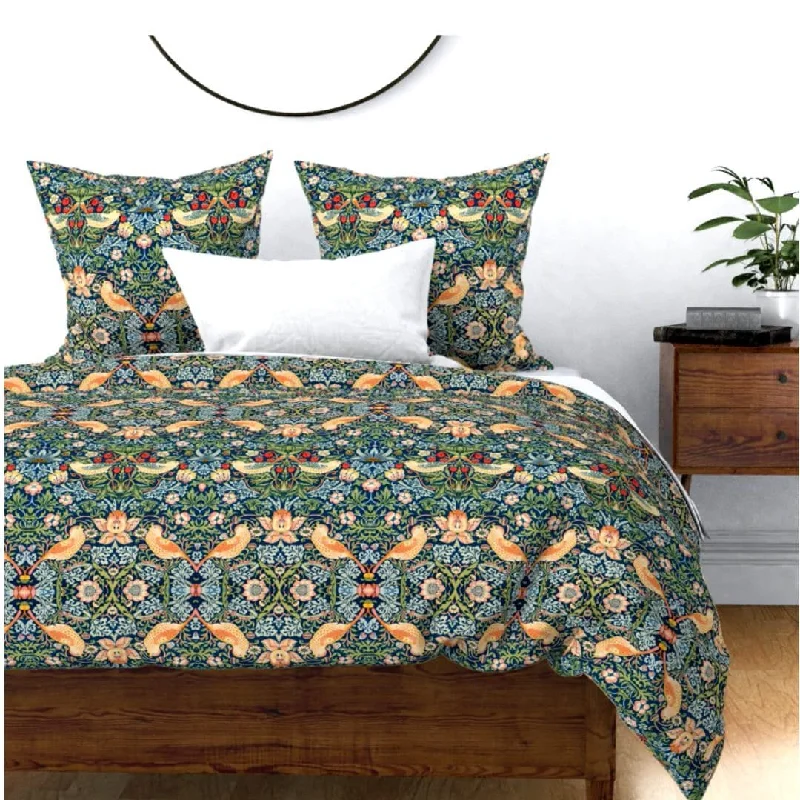 Lumbar Support Pillows for Car SeatsStrawberry Thief Floral Pattern Duvet Cover, Pillow Shams Lumbar Support Pillows for Car SeatsStrawberry Thief Floral Pattern Duvet Cover, Pillow Shams