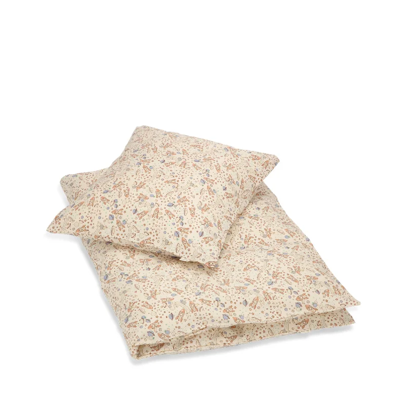 Hypoallergenic Silk Sheets for Sensitive SleepersKonges Sløjd Junior Bedding GOTS 140x100 Ciel Magique Bleu Hypoallergenic Silk Sheets for Sensitive SleepersKonges Sløjd Junior Bedding GOTS 140x100 Ciel Magique Bleu