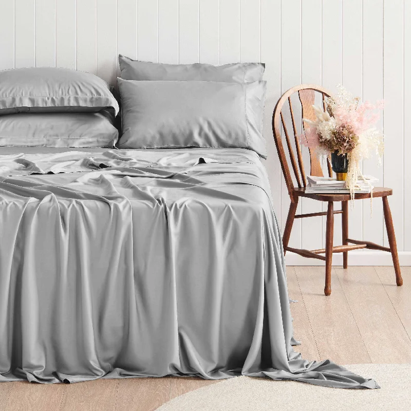 Flat Sheets with a High - Quality Finish for a Luxurious Look100% Organic Bamboo Extra Deep 50cm - Sheet Set Flat Sheets with a High - Quality Finish for a Luxurious Look100% Organic Bamboo Extra Deep 50cm - Sheet Set