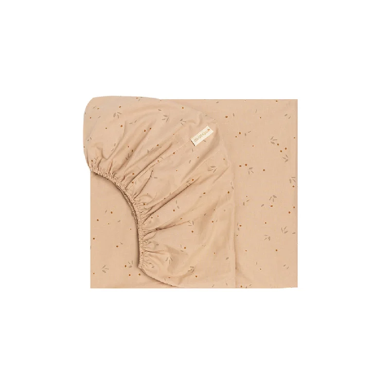 Jersey - Knit Sheets for a Comfortable and Casual Bednobodinoz Tibet Sheet BB Willow Dune Jersey - Knit Sheets for a Comfortable and Casual Bednobodinoz Tibet Sheet BB Willow Dune