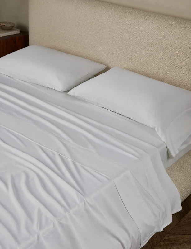 Polyester - Cotton Blend Sheets for Durability and ComfortBamboo Sheet Set by Pom Pom at Home Polyester - Cotton Blend Sheets for Durability and ComfortBamboo Sheet Set by Pom Pom at Home