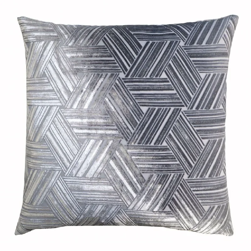 Silk Pillows for Smooth Skin and HairSilver Entwined Velvet Pillow by Kevin O'Brien Studio Silk Pillows for Smooth Skin and HairSilver Entwined Velvet Pillow by Kevin O'Brien Studio