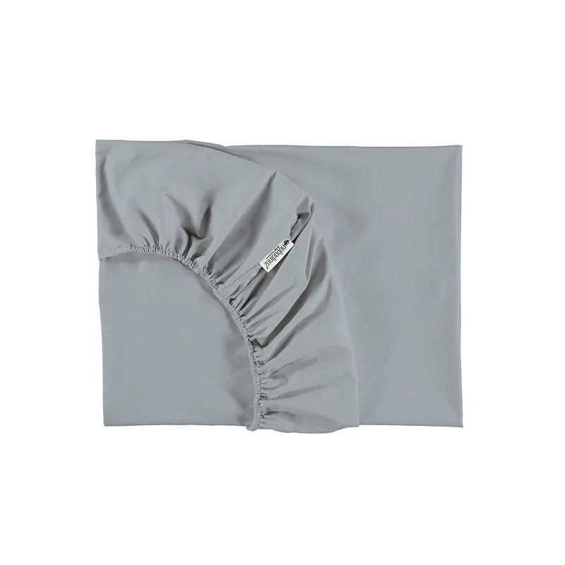 Queen - Size Sheet Sets with a European Pillowcase Setnobodinoz Fitted Sheet Alhambra Riviera Blue Queen - Size Sheet Sets with a European Pillowcase Setnobodinoz Fitted Sheet Alhambra Riviera Blue