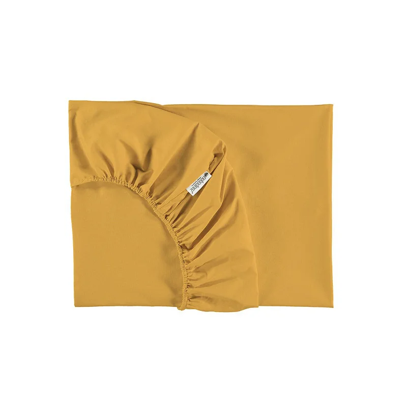 Hypoallergenic Silk Sheets for Sensitive Sleepersnobodinoz Fitted Sheet Alhambra Single Farniente Yellow Hypoallergenic Silk Sheets for Sensitive Sleepersnobodinoz Fitted Sheet Alhambra Single Farniente Yellow