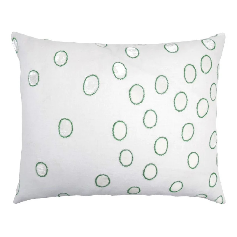 Square Pillows for Modern Home DecorGrass Ovals Velvet Appliqué Pillow by Kevin O'Brien Studio Square Pillows for Modern Home DecorGrass Ovals Velvet Appliqué Pillow by Kevin O'Brien Studio