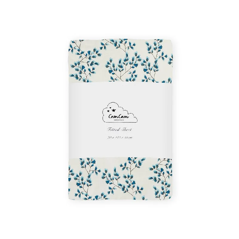 Polyester - Cotton Blend Sheets for Durability and ComfortCam Cam Copenhagen Fitted Sheet Fiori Polyester - Cotton Blend Sheets for Durability and ComfortCam Cam Copenhagen Fitted Sheet Fiori