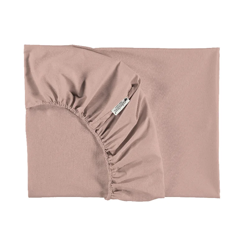 Flat Sheets with a High - Quality Finish for a Luxurious Looknobodinoz Tibet Fitted Sheet BB Misty Pink Flat Sheets with a High - Quality Finish for a Luxurious Looknobodinoz Tibet Fitted Sheet BB Misty Pink