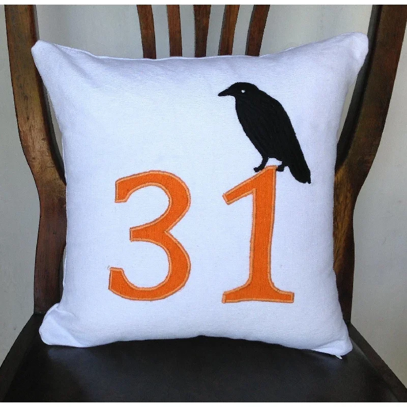 Square Pillows for Modern Home DecorHoliday Pillow Cover, Halloween 14 Inches pillow cover-Fall Pillow Cover-October 31st White Pillow Cover-IN STOCK Square Pillows for Modern Home DecorHoliday Pillow Cover, Halloween 14 Inches pillow cover-Fall Pillow Cover-October 31st White Pillow Cover-IN STOCK