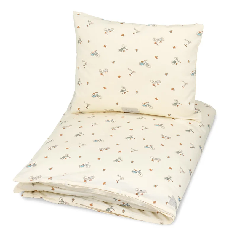 Queen - Size Sheet Sets with a European Pillowcase SetCam Cam Copenhagen Bedding, Junior, 100x140cm - GOTS - Bicycles Queen - Size Sheet Sets with a European Pillowcase SetCam Cam Copenhagen Bedding, Junior, 100x140cm - GOTS - Bicycles