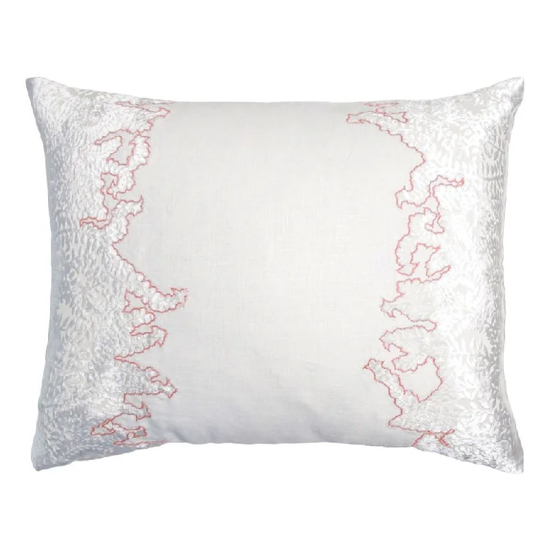 Memory Foam Pillows for Neck SupportWhite & Apricot Ferns Pillow by Kevin O'Brien Studio Memory Foam Pillows for Neck SupportWhite & Apricot Ferns Pillow by Kevin O'Brien Studio