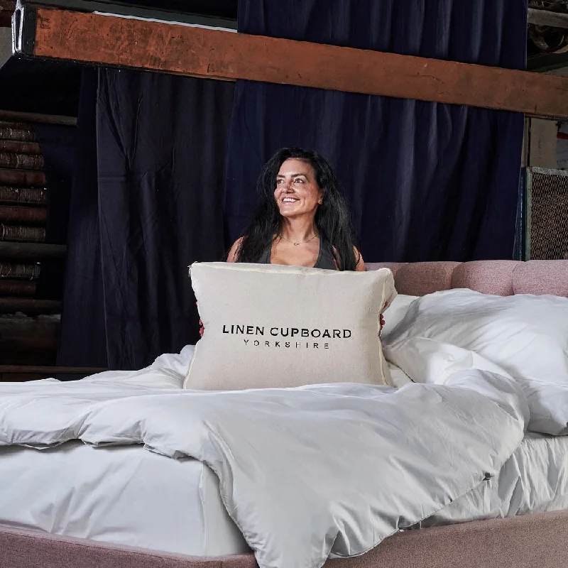 Quilted Cotton Sheets for a Warm and Inviting BedBritish Made Custom Size Pillows
