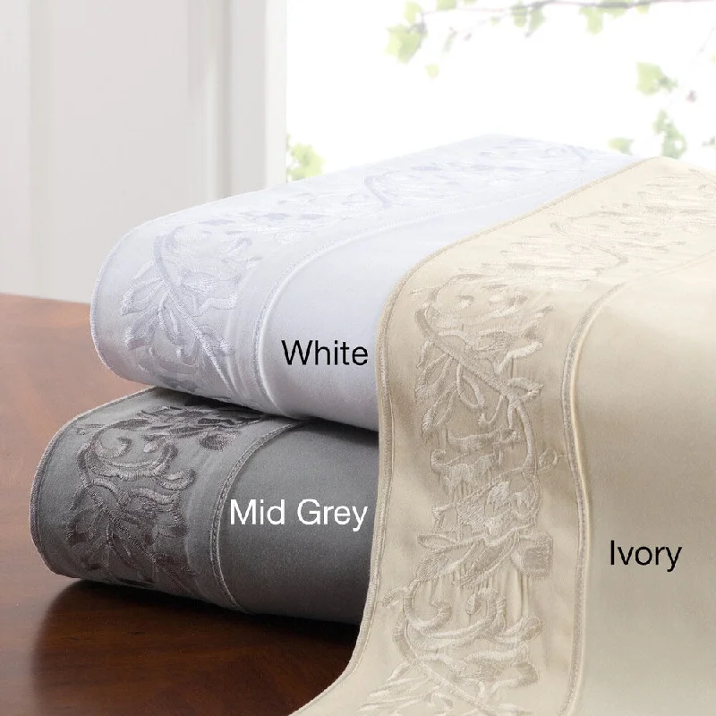 Organic Flannel Sheets for a Natural and Warm SleepLeaf Embroidered Cotton High Quality Sheet Set Organic Flannel Sheets for a Natural and Warm SleepLeaf Embroidered Cotton High Quality Sheet Set