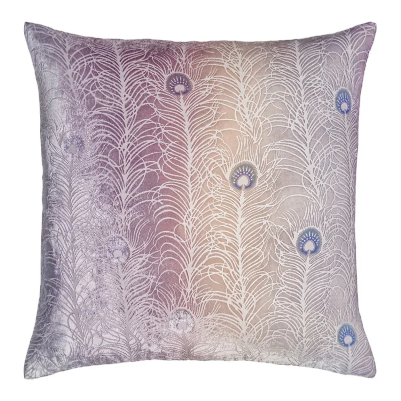 Cotton Pillows for Natural ComfortOpal Peacock Feather Pillow by Kevin O'Brien Studio Cotton Pillows for Natural ComfortOpal Peacock Feather Pillow by Kevin O'Brien Studio