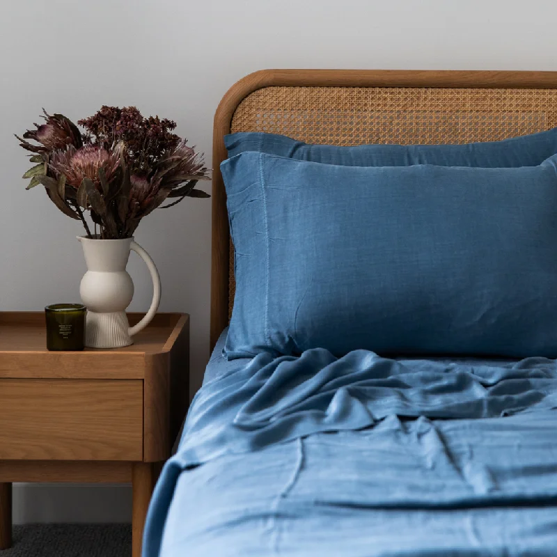 King - Size Sheet Sets with a Decorative Pillow SetOrganic Bamboo Stone Washed Sheet Sets King - Size Sheet Sets with a Decorative Pillow SetOrganic Bamboo Stone Washed Sheet Sets