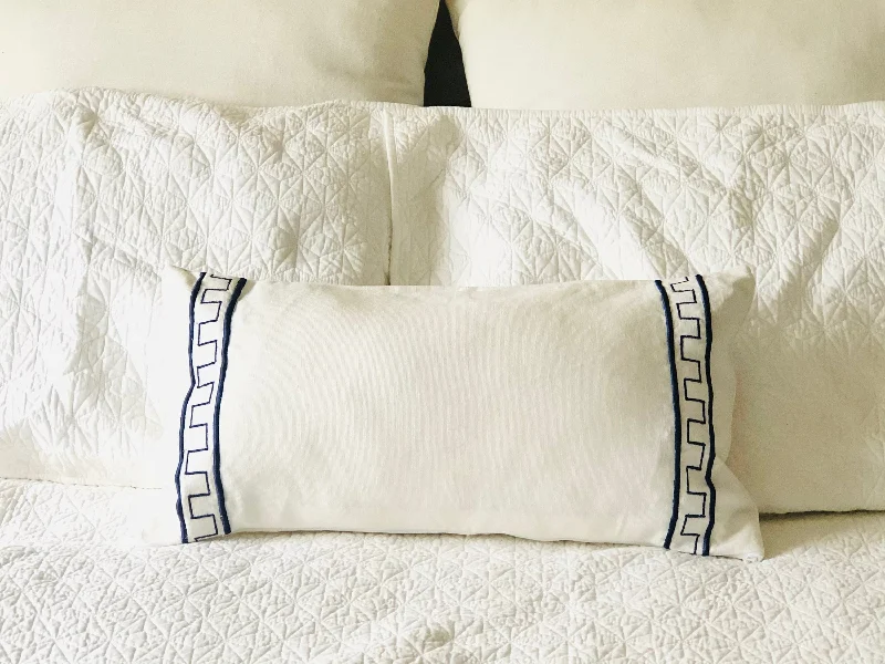 Adjustable Pillows for Customized ComfortGreek Key Lumbar Pillows "12x24" Decorative Small Throw Pillows Snazzy Living Adjustable Pillows for Customized ComfortGreek Key Lumbar Pillows "12x24" Decorative Small Throw Pillows Snazzy Living