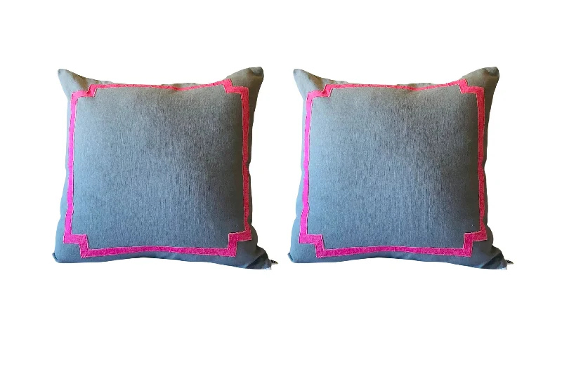 Plush Pillows for a Cozy BedTrim Pillows, Trim Euro Shams, Border Pillow Covers, Unique Gift for her,Bedroom decor, Pillows with borders,Snazzy Living Plush Pillows for a Cozy BedTrim Pillows, Trim Euro Shams, Border Pillow Covers, Unique Gift for her,Bedroom decor, Pillows with borders,Snazzy Living