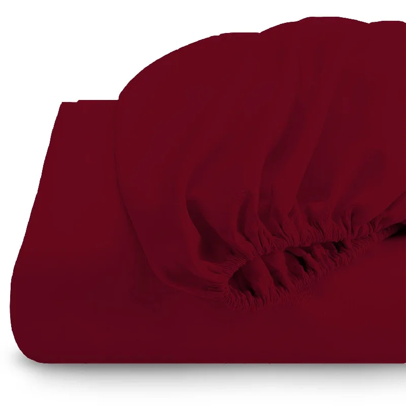 Hypoallergenic Silk Sheets for Sensitive SleepersPremium Quality Super Soft Maroon Fitted sheet 120x200+25 cm with Deep Pockets Hypoallergenic Silk Sheets for Sensitive SleepersPremium Quality Super Soft Maroon Fitted sheet 120x200+25 cm with Deep Pockets