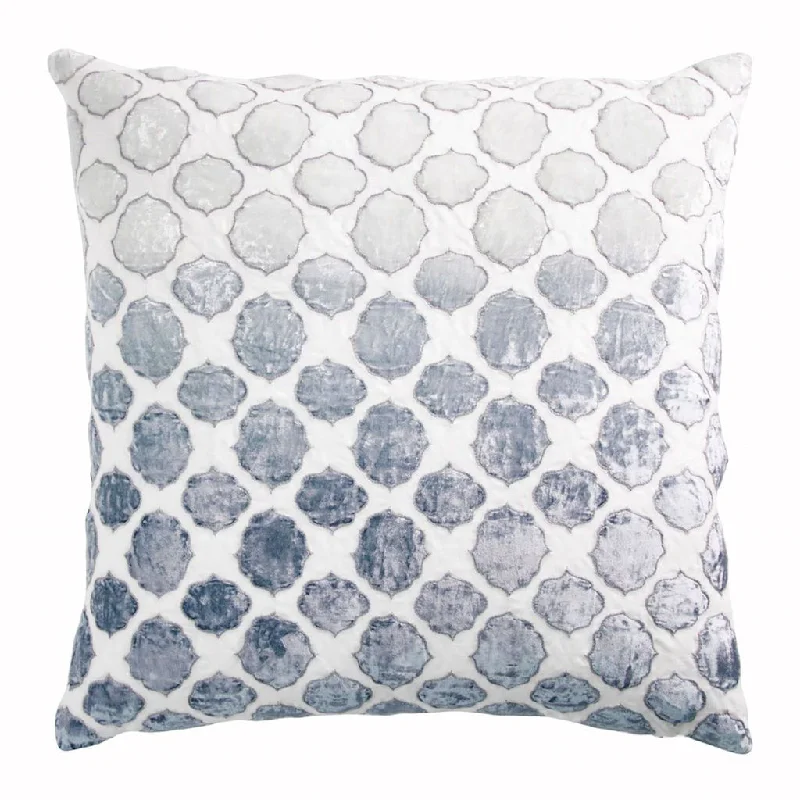 Cooling Pillows for Hot SleepersSteel Tile Velvet Appliqué Pillow by Kevin O'Brien Studio Cooling Pillows for Hot SleepersSteel Tile Velvet Appliqué Pillow by Kevin O'Brien Studio