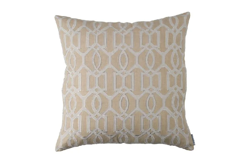 Round Pillows for Boho-Style InteriorsBracelet Sand Decorative Pillow by Lili Alessandra Round Pillows for Boho-Style InteriorsBracelet Sand Decorative Pillow by Lili Alessandra