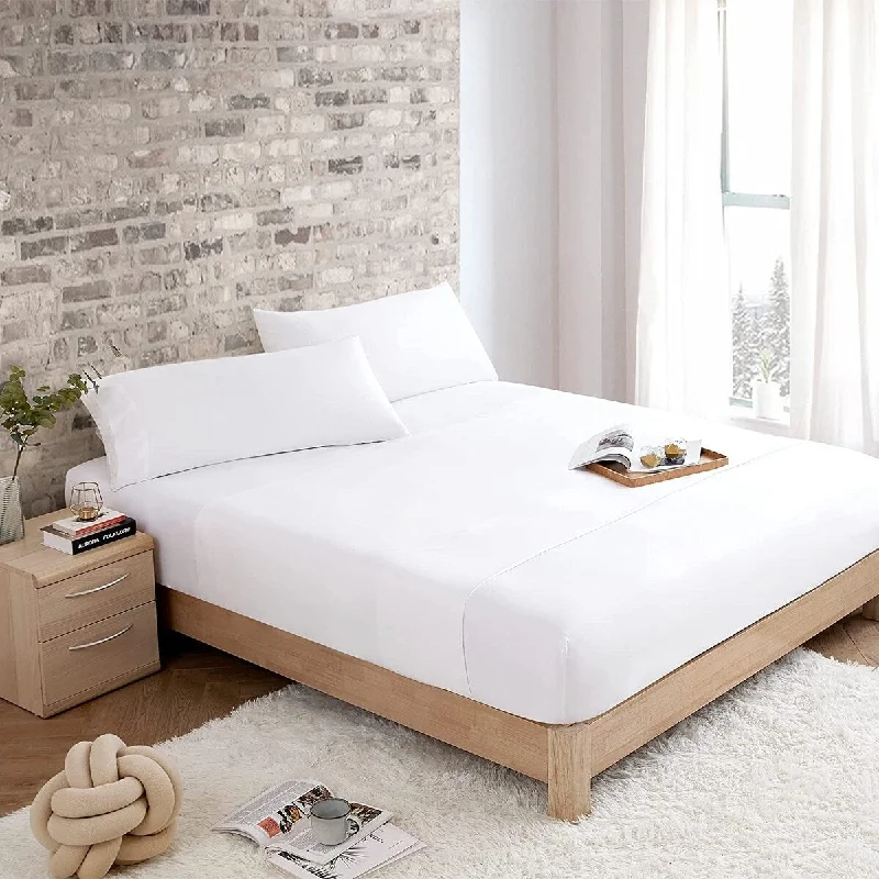 Queen - Size Sheet Sets with a European Pillowcase SetSnorze® Cloud Sheet Set - Coma Inducer® Ultra Cozy - White Queen - Size Sheet Sets with a European Pillowcase SetSnorze® Cloud Sheet Set - Coma Inducer® Ultra Cozy - White