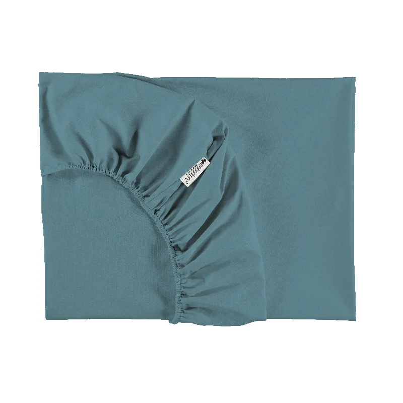 Rayon - Cotton Sheets for a Breathable and Soft Blendnobodinoz Tibet Fitted Sheet Single Magic Green Rayon - Cotton Sheets for a Breathable and Soft Blendnobodinoz Tibet Fitted Sheet Single Magic Green