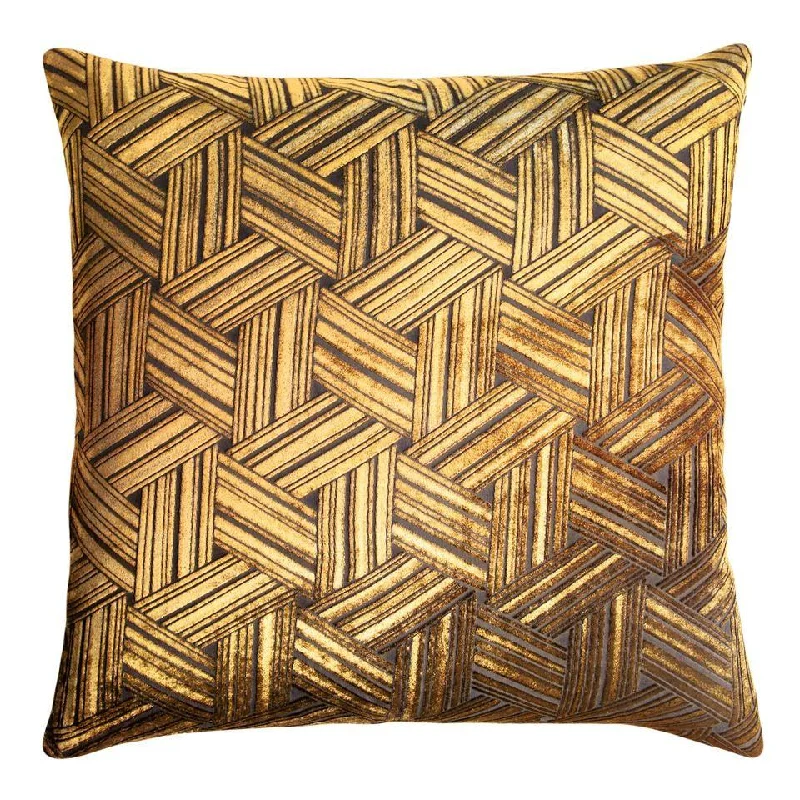 Silk Pillows for Smooth Skin and HairCopper Ivy Entwined Velvet Pillow by Kevin O'Brien Studio Silk Pillows for Smooth Skin and HairCopper Ivy Entwined Velvet Pillow by Kevin O'Brien Studio