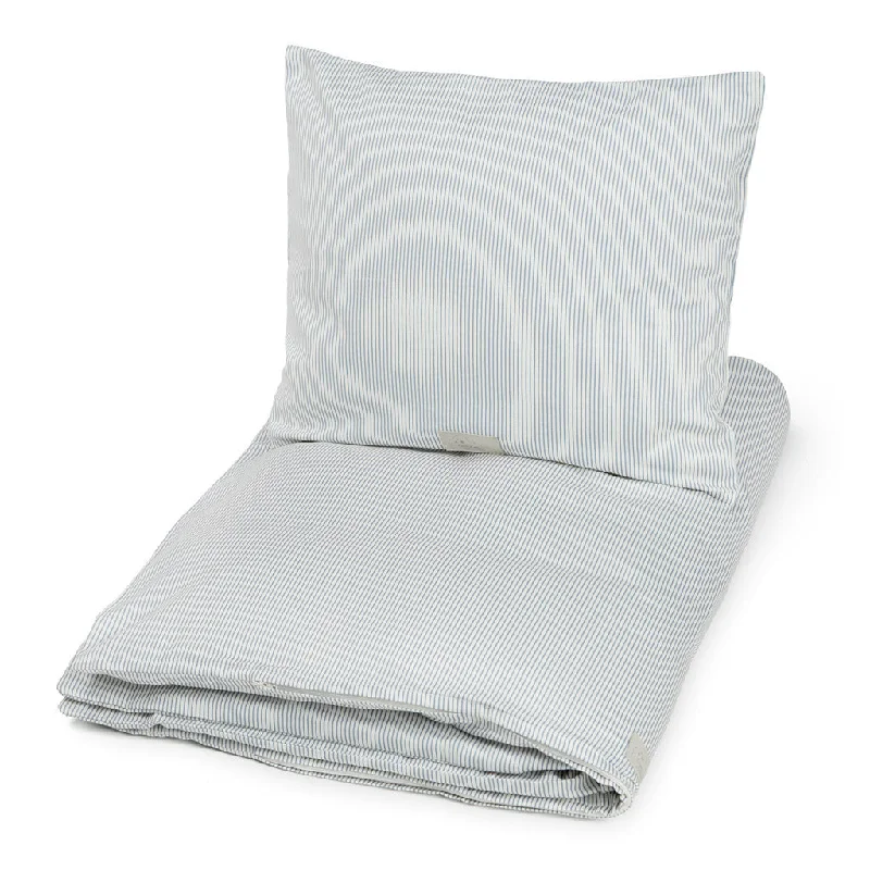 Organic Flannel Sheets for a Natural and Warm SleepCam Cam Copenhagen Bedding, Junior, 100x140cm - GOTS Classic Stripes Blue Organic Flannel Sheets for a Natural and Warm SleepCam Cam Copenhagen Bedding, Junior, 100x140cm - GOTS Classic Stripes Blue