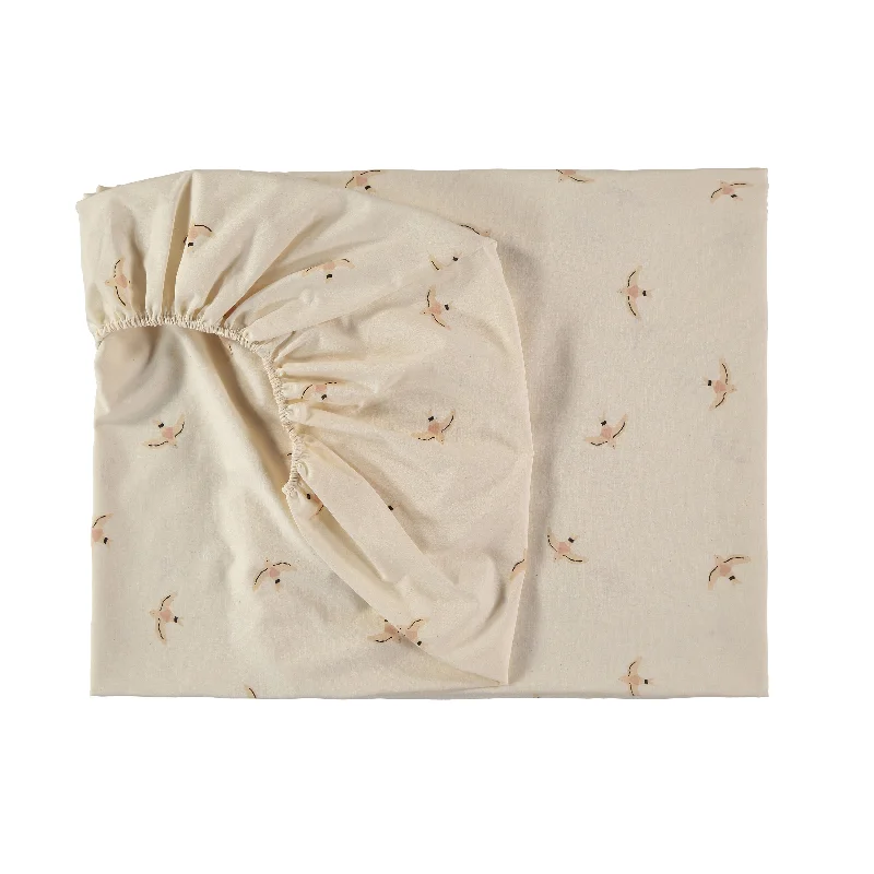 Polyester - Cotton Blend Sheets for Durability and Comfortnobodinoz Tibet Sheet Single Nude Haiku Birds Natural Polyester - Cotton Blend Sheets for Durability and Comfortnobodinoz Tibet Sheet Single Nude Haiku Birds Natural