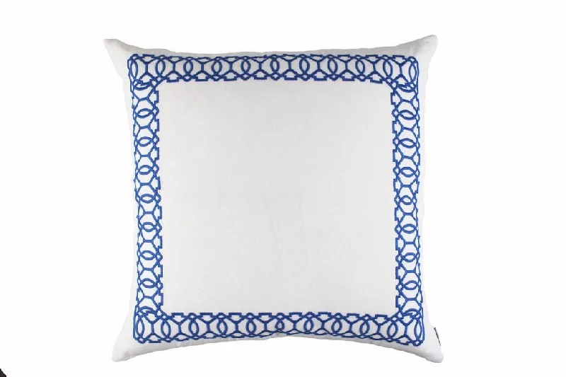 Pregnancy Pillows for Expectant MothersMagic White & Azure Euro Pillow by Lili Alessandra Pregnancy Pillows for Expectant MothersMagic White & Azure Euro Pillow by Lili Alessandra