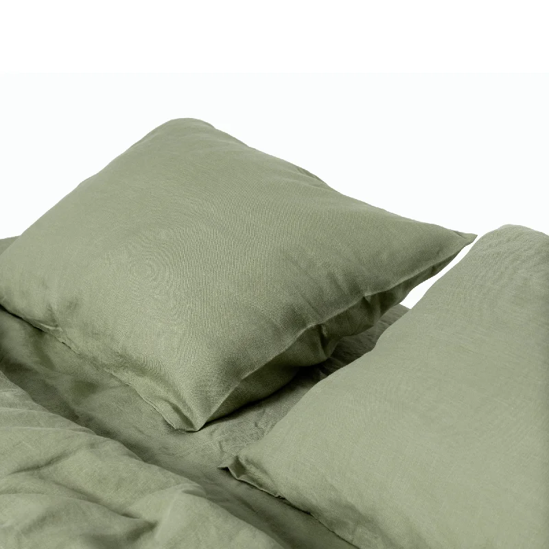 Hypoallergenic Silk Sheets for Sensitive SleepersSage Linen Sheet Set (4 pcs)