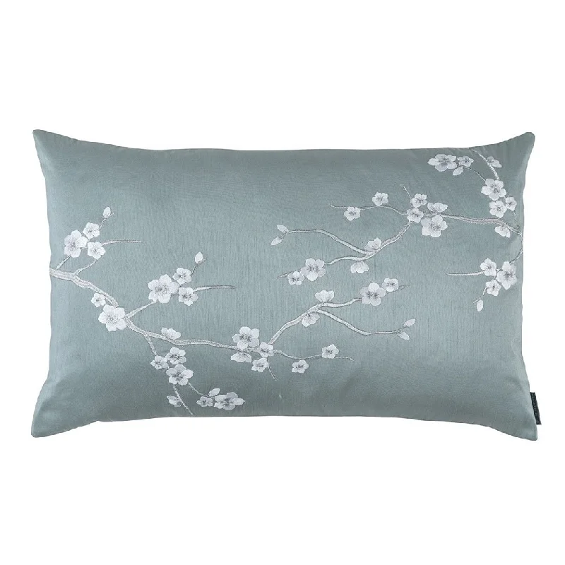 Back Support Pillows for Office ChairsBlue Blossom Lumbar Pillows by Lili Alessandra Back Support Pillows for Office ChairsBlue Blossom Lumbar Pillows by Lili Alessandra