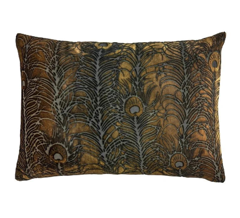 Orthopedic Pillows for Back Pain ReliefCopper Ivy Peacock Feather Pillow by Kevin O'Brien Studio Orthopedic Pillows for Back Pain ReliefCopper Ivy Peacock Feather Pillow by Kevin O'Brien Studio
