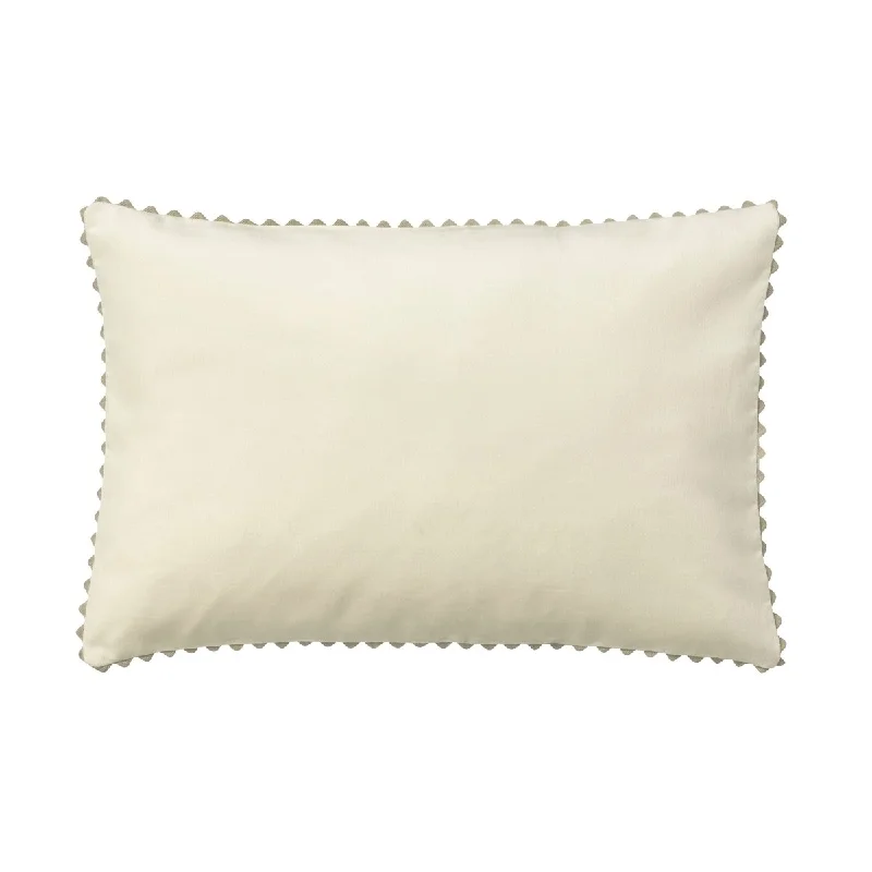 Round Pillows for Boho-Style InteriorsVelin Ivory Pillow Cover by Alexandre Turpault Round Pillows for Boho-Style InteriorsVelin Ivory Pillow Cover by Alexandre Turpault
