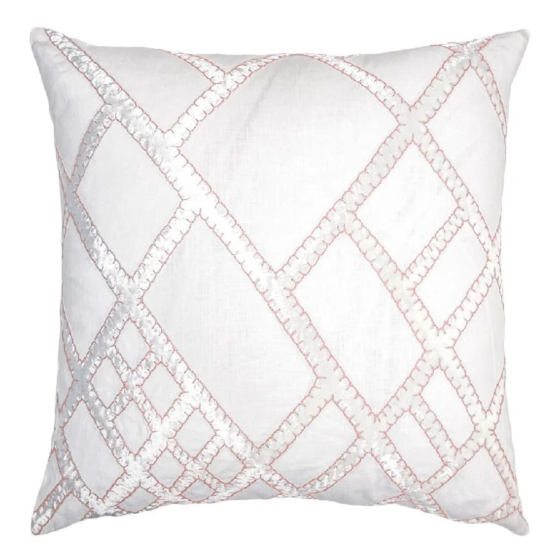 Firm Pillows for Side SleepersApricot Net Velvet Appliqué Pillow by Kevin O'Brien Studio Firm Pillows for Side SleepersApricot Net Velvet Appliqué Pillow by Kevin O'Brien Studio