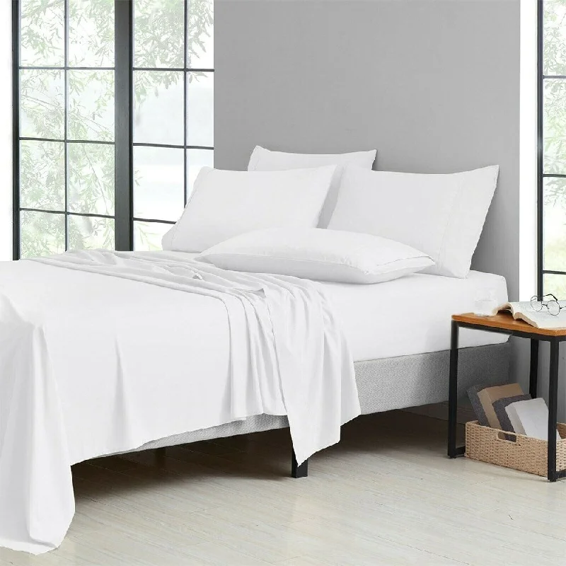 Anti - Pill Microfiber Sheets for a Smooth Appearance6 Piece Set 1800 Series Bamboo Soft Deep Pocket Twin White Anti - Pill Microfiber Sheets for a Smooth Appearance6 Piece Set 1800 Series Bamboo Soft Deep Pocket Twin White