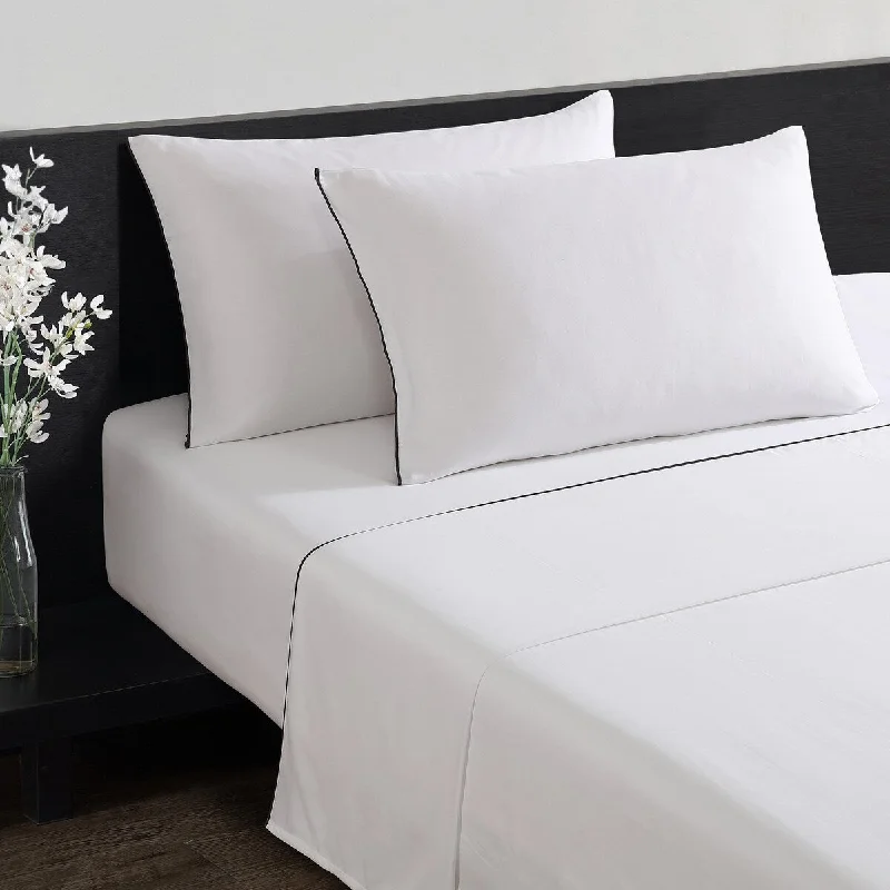 Quilted Cotton Sheets for a Warm and Inviting BedVera Wang Pearl Edge Embroidered Cotton White Sheet Set Quilted Cotton Sheets for a Warm and Inviting BedVera Wang Pearl Edge Embroidered Cotton White Sheet Set