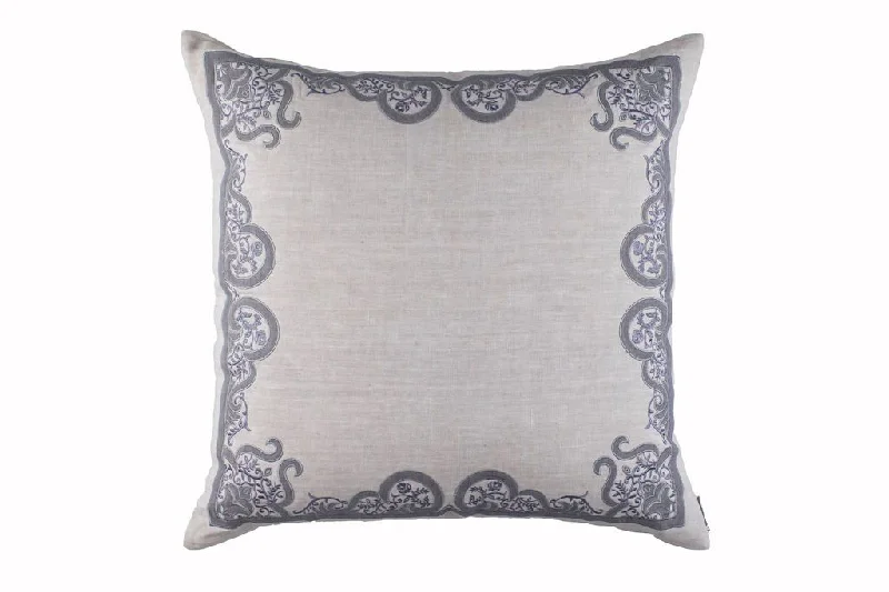 Kids Pillows with Fun DesignsNina Grey Euro Pillow by Lili Alessandra