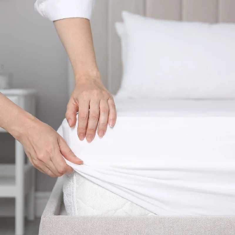 Rayon - Cotton Sheets for a Breathable and Soft BlendFitted Sheet