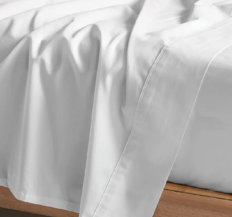 Fitted Sheets with Reinforced Corners for Long - Lasting UseHotel Augusta 500THC Cotton Sateen Mega Fitted or Flat Sheet Range White Fitted Sheets with Reinforced Corners for Long - Lasting UseHotel Augusta 500THC Cotton Sateen Mega Fitted or Flat Sheet Range White