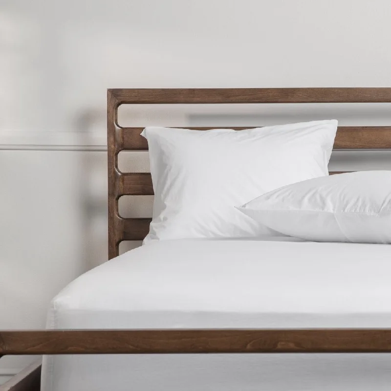 Queen - Size Sheet Sets with a European Pillowcase SetJersey Cotton Fitted Sheet