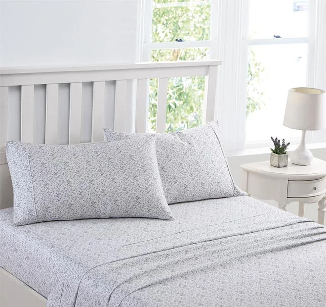 Rayon - Cotton Sheets for a Breathable and Soft BlendTierney 375THC Cotton Sheet Set Range Blue Pearl Rayon - Cotton Sheets for a Breathable and Soft BlendTierney 375THC Cotton Sheet Set Range Blue Pearl