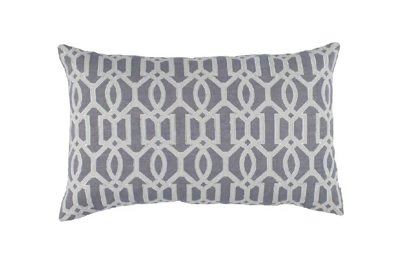 Adjustable Pillows for Customized ComfortBracelet Grey Large Boudoir Pillow by Lili Alessandra Adjustable Pillows for Customized ComfortBracelet Grey Large Boudoir Pillow by Lili Alessandra